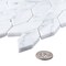 Andova Tiles Channing Elongated Hex 1" x 2.5" Marble Honeycomb Mosaic Wall & Floor Tile ANDCHA135 - alternate 7